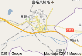 嘉峪關市地圖