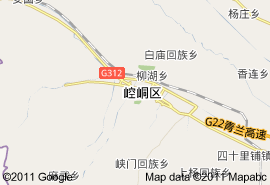 平涼市地圖