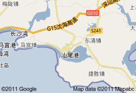 汕尾市地圖