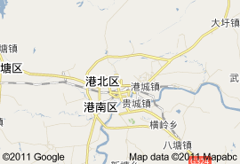 貴港市地圖