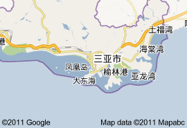 三亞市地圖