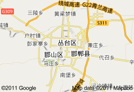 邯鄲市地圖