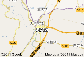 鶴壁市地圖