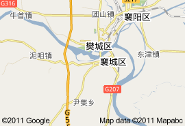 襄樊市地圖
