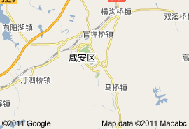 咸寧市地圖