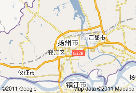 揚州市地圖