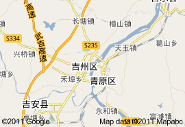 吉安市地圖
