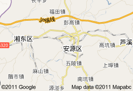 萍鄉市地圖