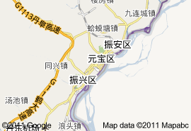 丹東市地圖