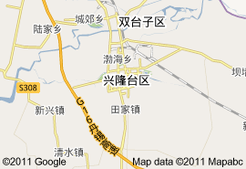 盤錦市地圖
