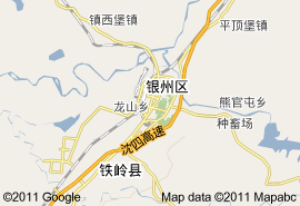 鐵嶺市地圖