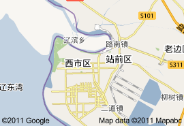 營口市地圖