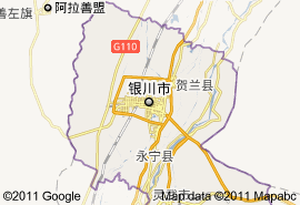 銀川市地圖