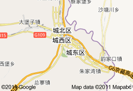 西寧市地圖
