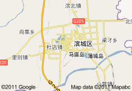 濱州市地圖