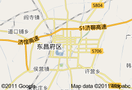 聊城市地圖