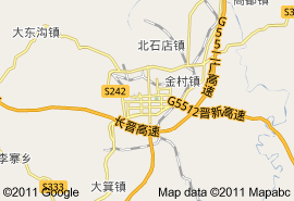 晉城市地圖