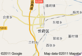 忻州市地圖