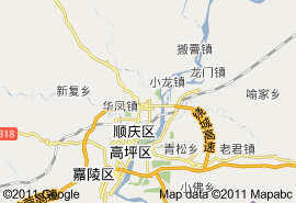 南充市地圖