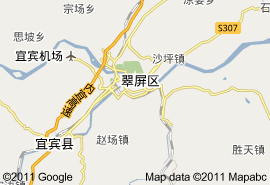 宜賓市地圖