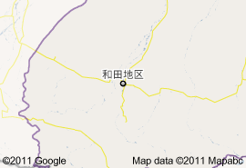 和田地區地圖