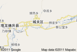 拉薩市地圖