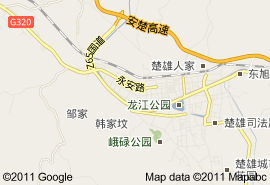 楚雄彝族自治州地圖