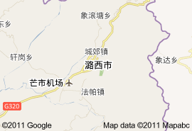 德宏傣族景頗族自治州地圖