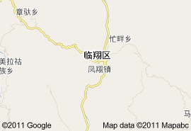 臨滄市地圖