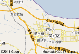 湖州市地圖