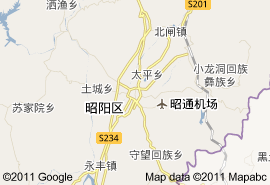 昭通市地圖
