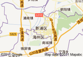 新浦區地圖