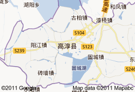 高淳縣地圖
