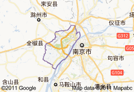 浦口區地圖