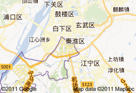 雨花臺區地圖