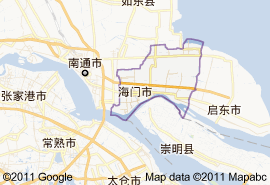海門市地圖