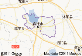 宿豫區地圖