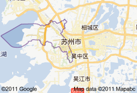 虎丘區地圖