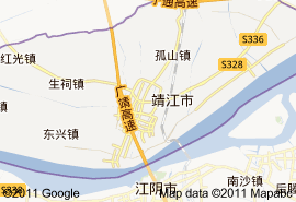 靖江市地圖