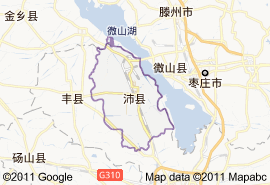 沛縣地圖