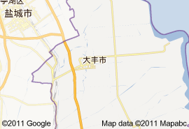 大豐市地圖