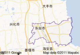 東台市地圖