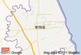 射陽縣地圖