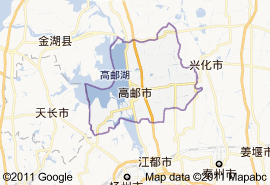 高郵市地圖