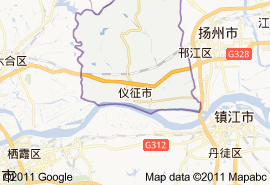 儀征市地圖