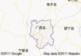 廣昌縣地圖