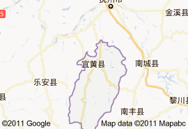 宜黃縣地圖