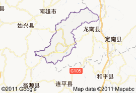 全南縣地圖