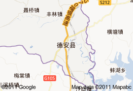 德安縣地圖