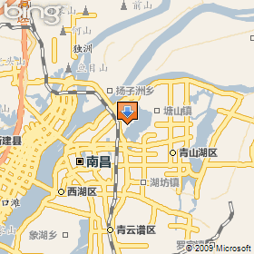 青山湖區地圖
